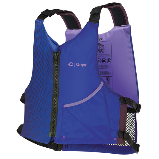 Onyx Universal Paddle PFD Life Jacket - Adult - Blue/Purple [121900-600-004-24]