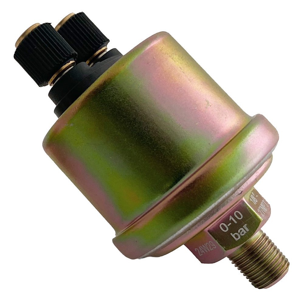 Veratron Oil Pressure Sensor - 1/8"-27NPT Thread - 10 Bar [B002008]