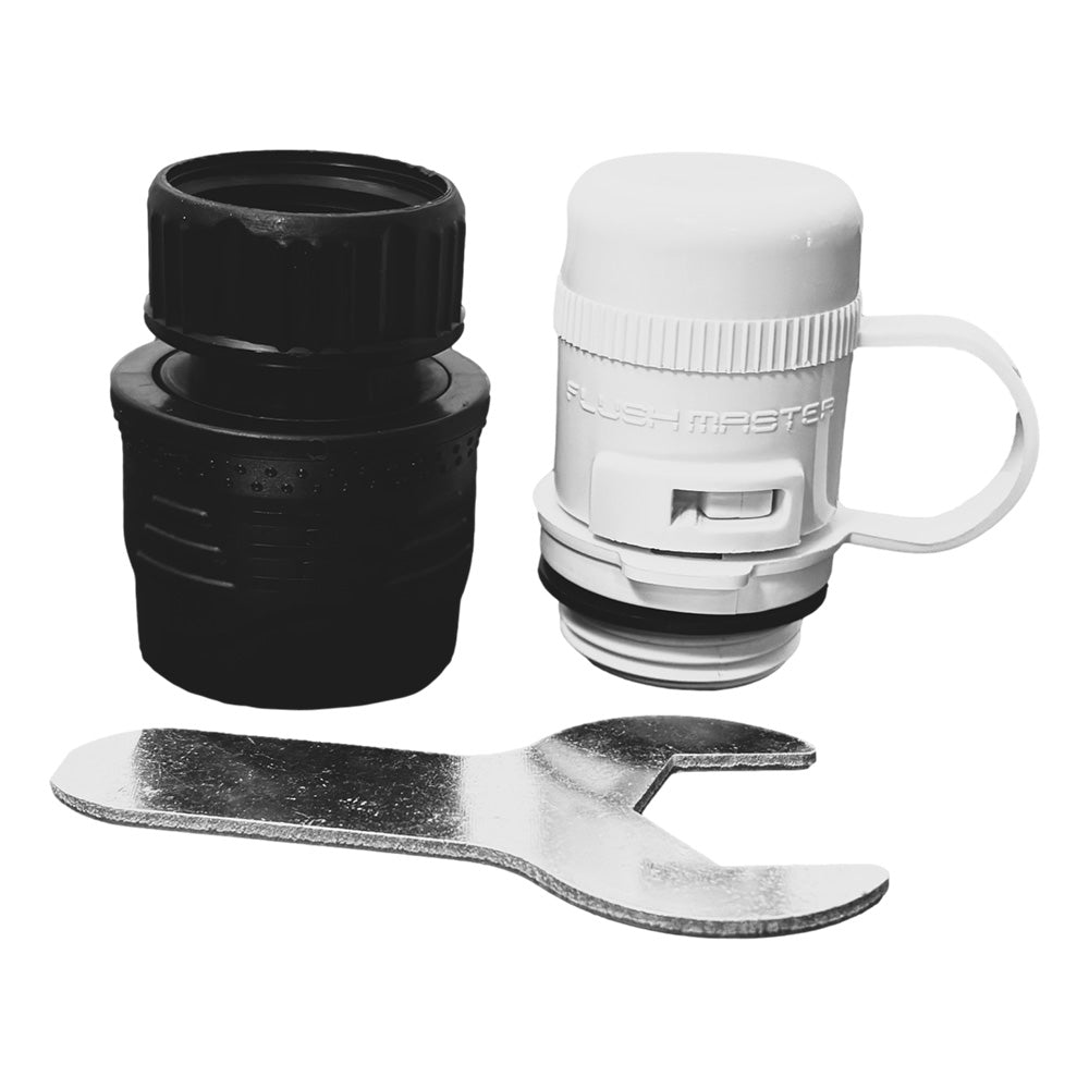 Flushmaster Flush Port Quick Connect f/Suzuki - White [SM-FMQCSW]