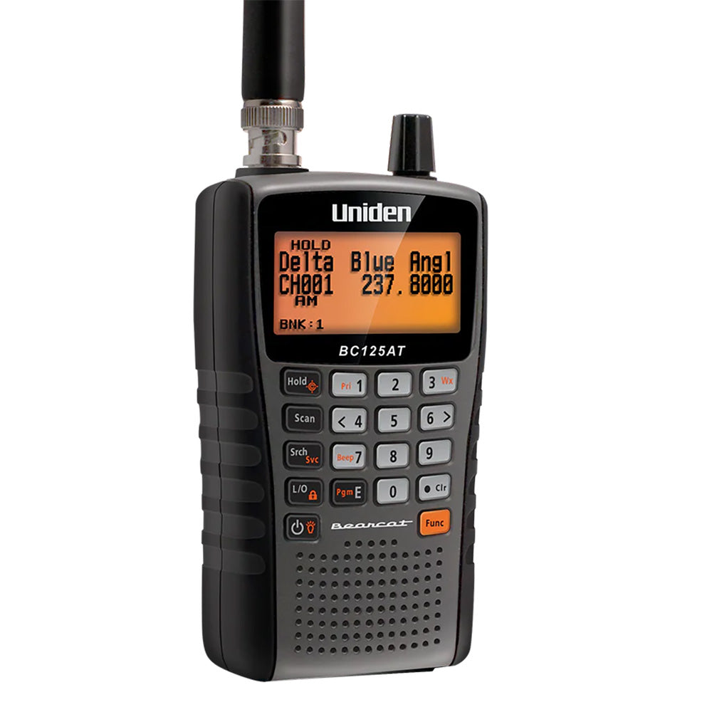 Uniden BC125AT Feature-Rich Analog Handheld Scanner [BC125AT]