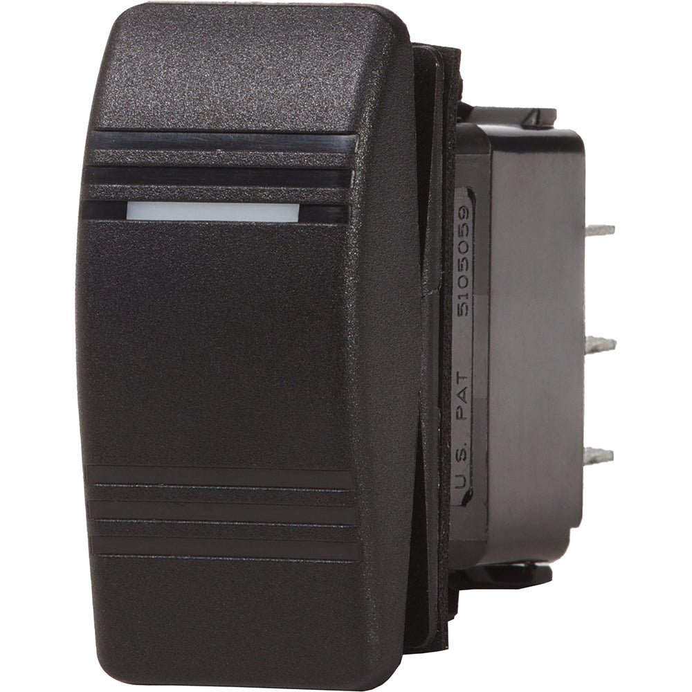Blue Sea 8284 Water Resistant Contura III Switch - (ON)-OFF-ON - Black [8284]