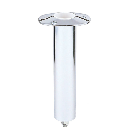 Lee's 0 Degree Stainless Steel Swivel Base Flush Mount Rod Holder 2.25" OD X 10.5" Tube [RH577V]