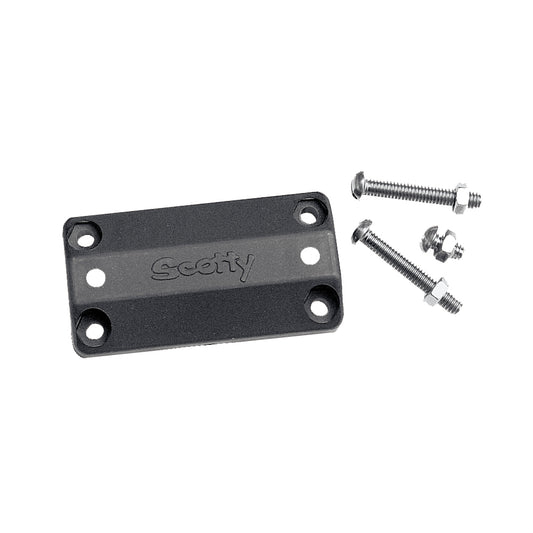 Scotty 242 Rail Mounting Adapter 7/8"-1" - Black [242-BK]