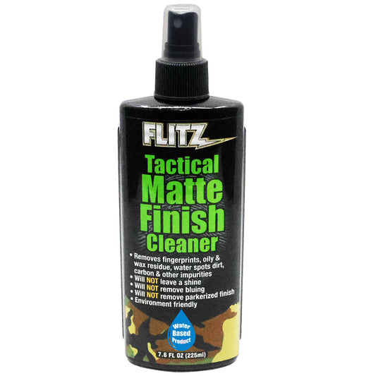 Flitz Tactical Matte Finish Cleaner - 7.6oz Spray [TM 81585]