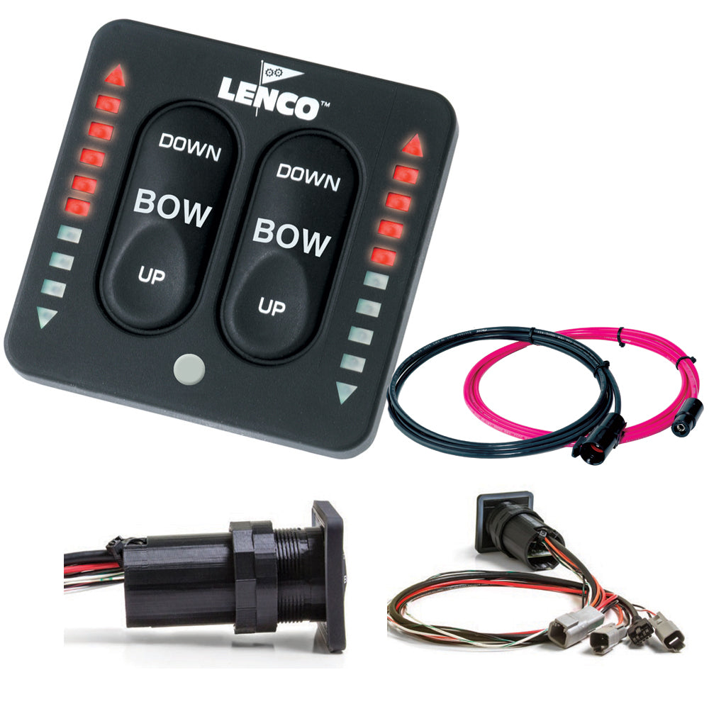 Lenco LED Indicator Integrated Tactile Switch Kit w/Pigtail f/Dual Actuator Systems [15171-001]