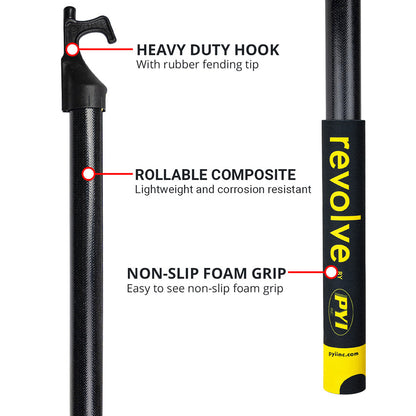 Revolve Rollable Boat Hook - 75" [03-REV-BH]