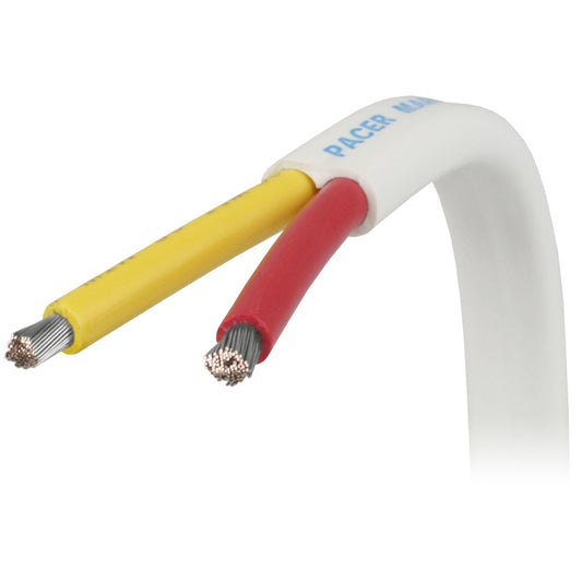 Pacer 6/2 AWG Safety Duplex Cable - Flat Cable - Red/Yellow - 100' [W6/2RYW-100]