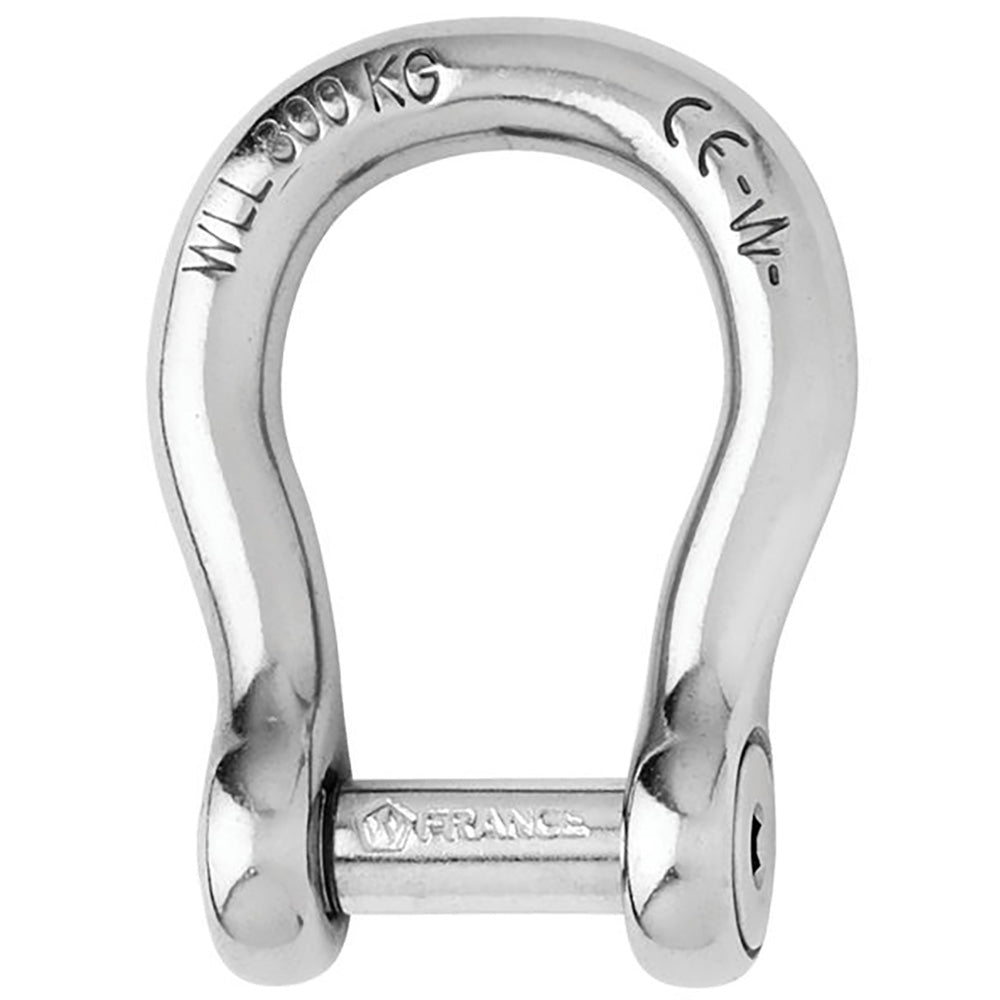 Wichard Self-Locking Allen Head Pin Bow Shackle - 6mm Diameter - 1/4" [01343]