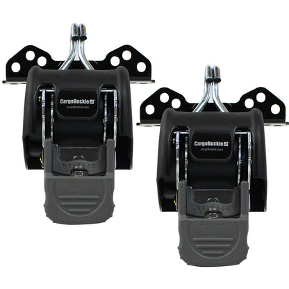 CargoBuckle Universal Ladder Rack Tie-Down System - 2" Retractable Tie-Down - 1 Pair [F153180]